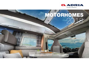 2018 Adria Motorhomes