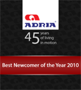 Best Newcomer of the Year 2010 by Adria