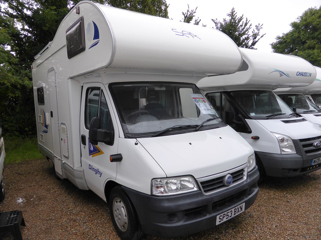 2003 Fiat Sea Dinghy Used Motorhomes Highbridge Caravan Centre Ltd.